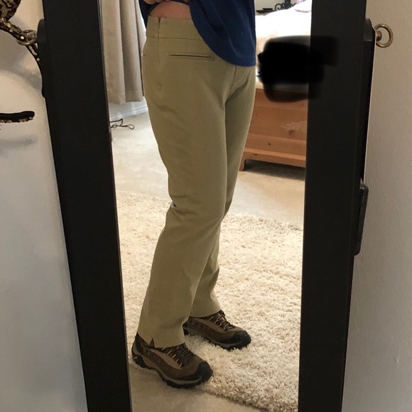 Talbots khaki pants with side zip - Picture 2 of 10